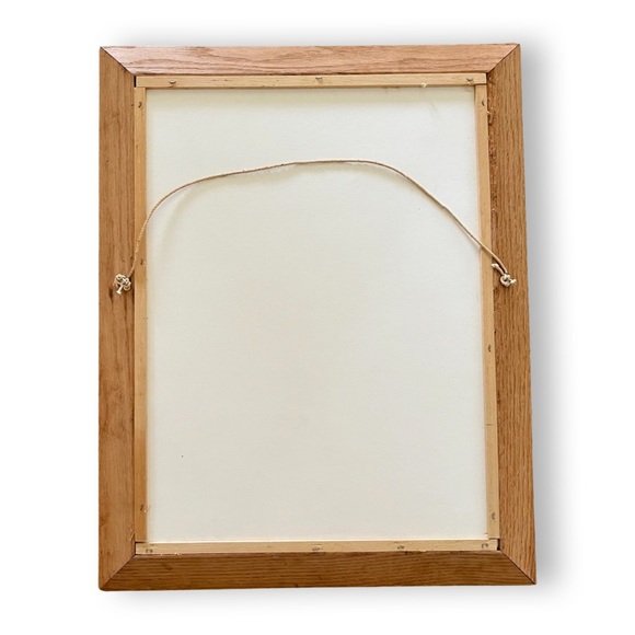 Original Art - Portrait of a Man - Chalk Drawing Unsigned Vintage Framed Picture - Picture 5 of 5